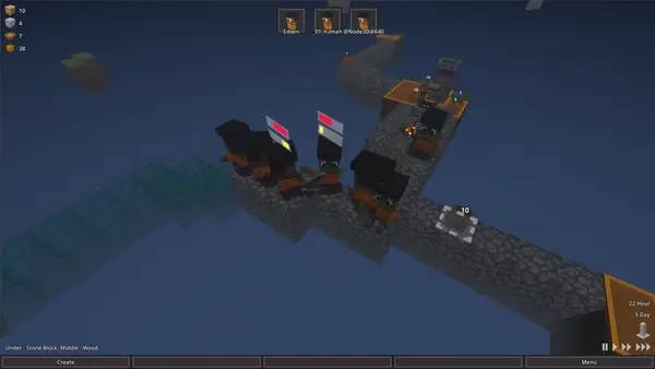 Сцена из внутреннего меню Avian Colony