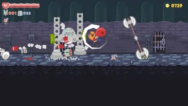 Сцена из внутреннего меню Bacon May Die