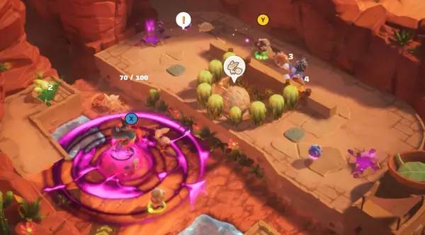 Сцена из внутреннего меню Bake 'n Switch