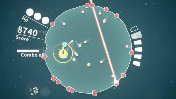 Сцена из внутреннего меню Ball-it Hell