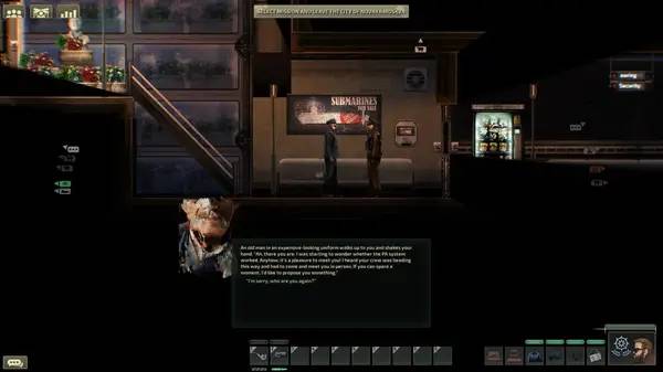 Сцена из внутреннего меню Barotrauma