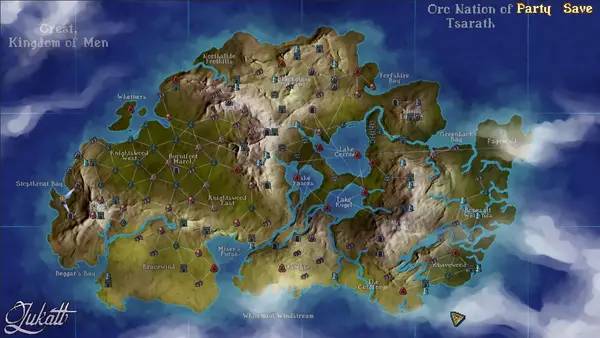 Сцена из внутреннего меню Bastard Bonds