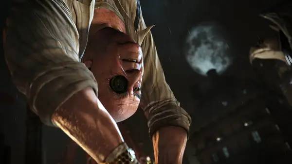 Сцена из внутреннего меню Batman Arkham VR