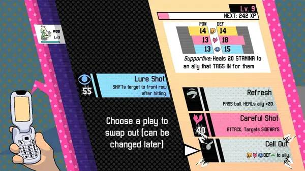 Сцена из внутреннего меню Beastieball