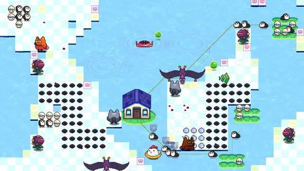 Сцена из внутреннего меню BigChick