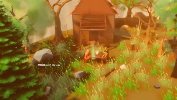 Сцена из внутреннего меню BJORN