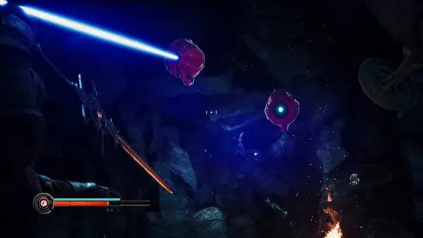 Сцена из внутреннего меню Blood Spear