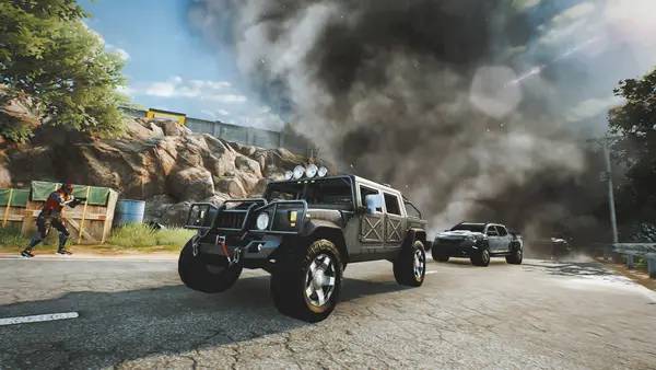 Сцена из внутреннего меню Blood Strike