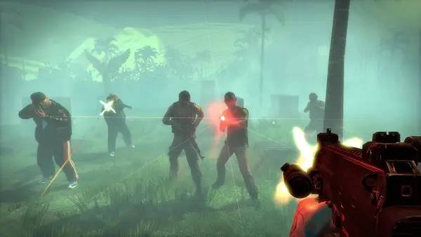 Сцена из внутреннего меню Blue Estate The Game