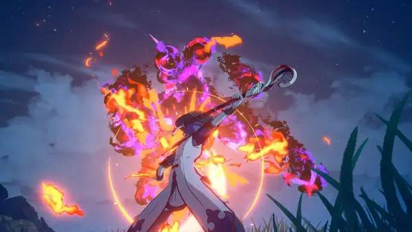 Сцена из внутреннего меню Blue Protocol