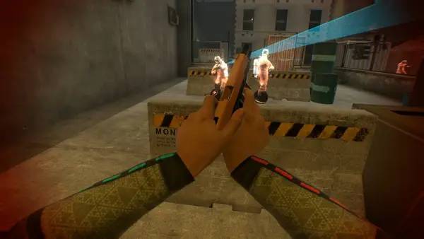 Сцена из внутреннего меню BONEWORKS