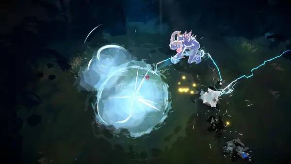 Сцена из внутреннего меню Bosorka