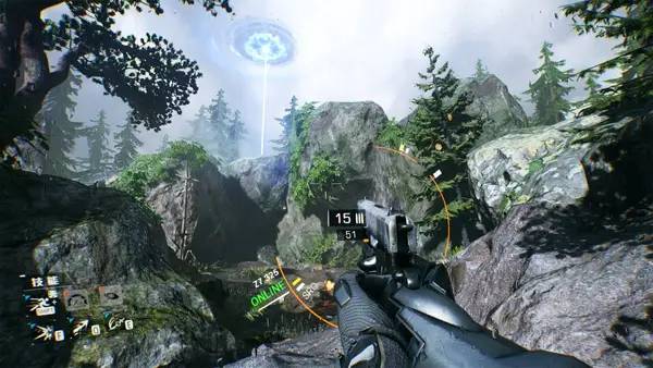 Сцена из внутреннего меню Bright Memory