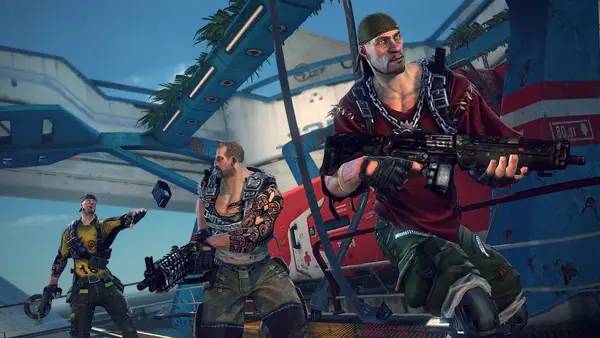 Сцена из внутреннего меню BRINK