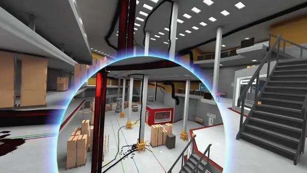 Сцена из внутреннего меню Budget Cuts 2 Mission Insolvency