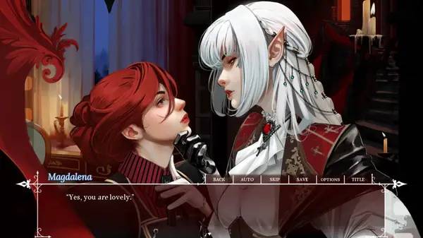 Сцена из внутреннего меню Cage of Roses