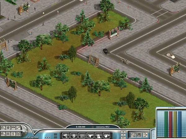 Сцена из внутреннего меню Car Tycoon