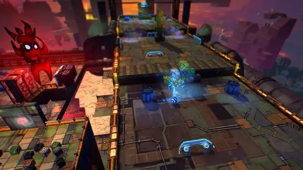 Сцена из внутреннего меню Caromble!