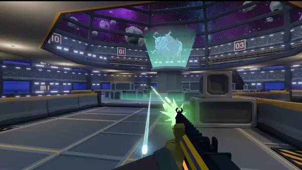 Сцена из внутреннего меню Cartoon Strike