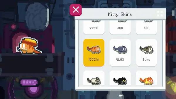 Сцена из внутреннего меню CATO Buttered Cat