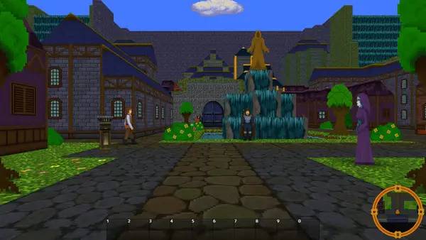 Сцена из внутреннего меню Chronicles of Vaeltaja  In Search of the Great Wanderer