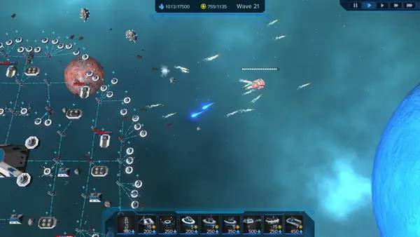 Сцена из внутреннего меню Chronostation