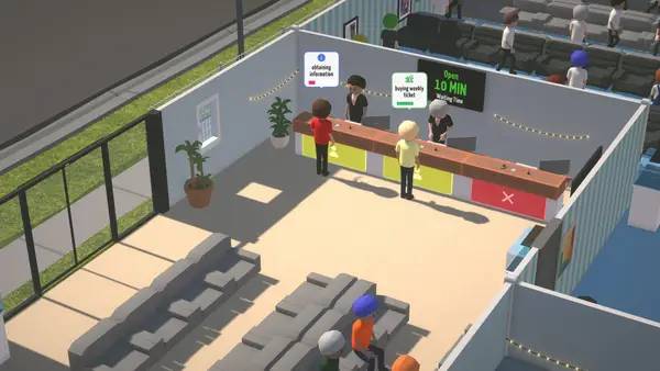 Сцена из внутреннего меню City Bus Manager