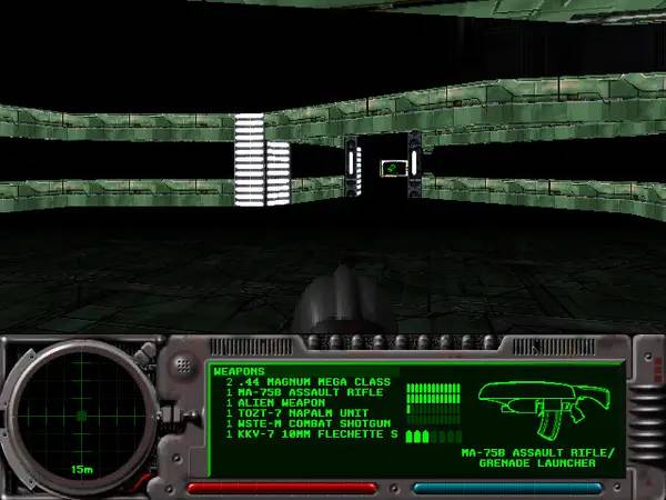 Сцена из внутреннего меню Classic Marathon Infinity