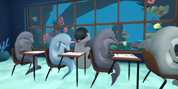 Сцена из внутреннего меню Classroom Aquatic