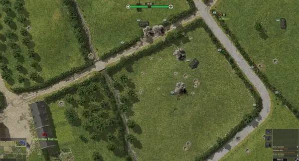 Сцена из внутреннего меню Close Combat - Gateway to Caen