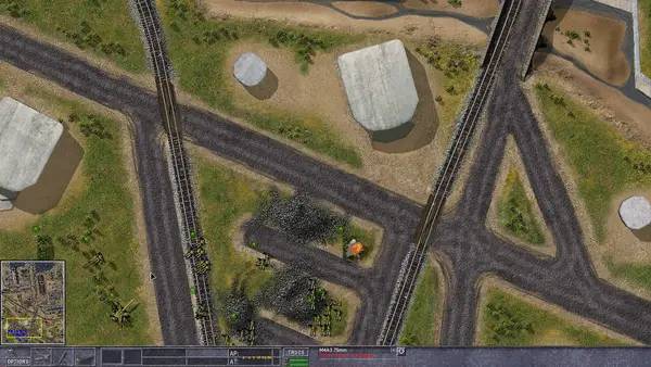 Сцена из внутреннего меню Close Combat 5  Invasion  Normandy - Utah Beach to Cherbourg