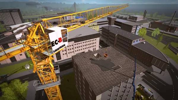Сцена из внутреннего меню Construction Simulator 2015