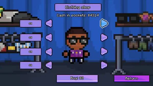 Сцена из внутреннего меню Conur Life