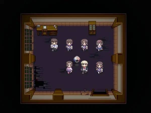 Сцена из внутреннего меню Corpse Party