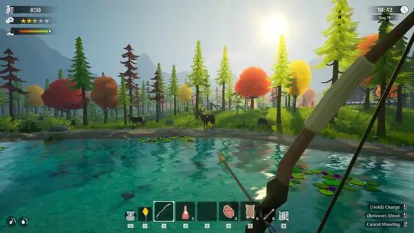 Сцена из внутреннего меню Cozy Keep Farm, Craft, Manage