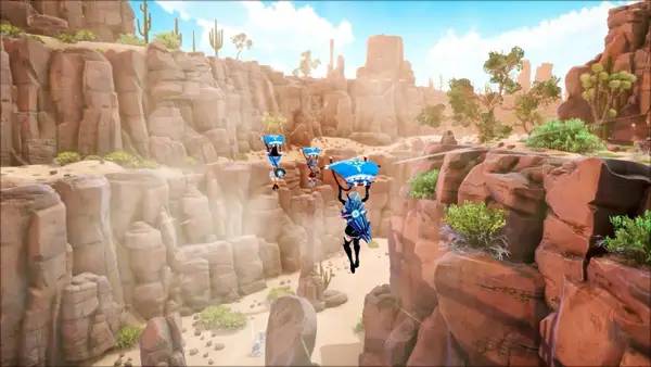 Сцена из внутреннего меню Craftopia