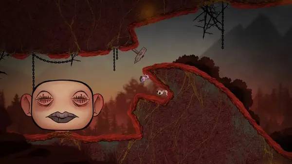 Сцена из внутреннего меню Creep