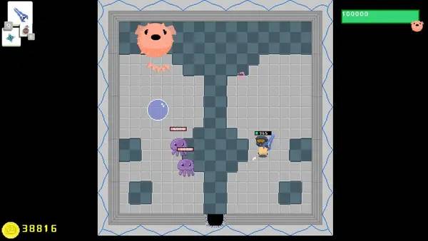 Сцена из внутреннего меню Creeps Creeps Creeps!