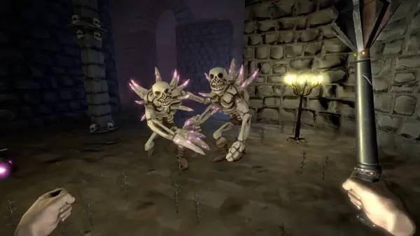 Сцена из внутреннего меню Crimson Keep