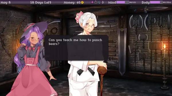 Сцена из внутреннего меню Cute Bite