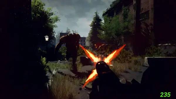 Сцена из внутреннего меню Cyborg Arena 2