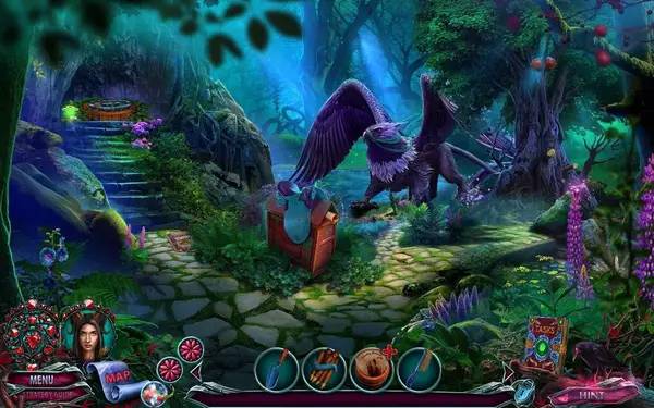 Сцена из внутреннего меню Dark Romance  The Ethereal Gardens Collector's Edition