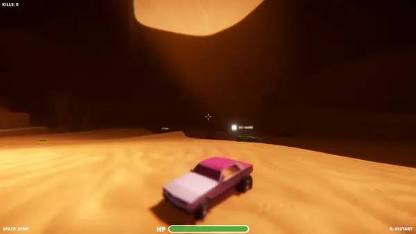 Сцена из внутреннего меню Dead by Wheel Battle Royal