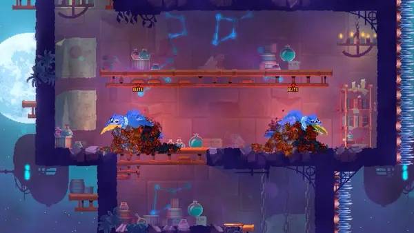 Сцена из внутреннего меню Dead Cells Rise of the Giant