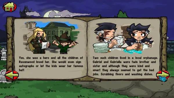 Сцена из внутреннего меню Dead Hungry Diner