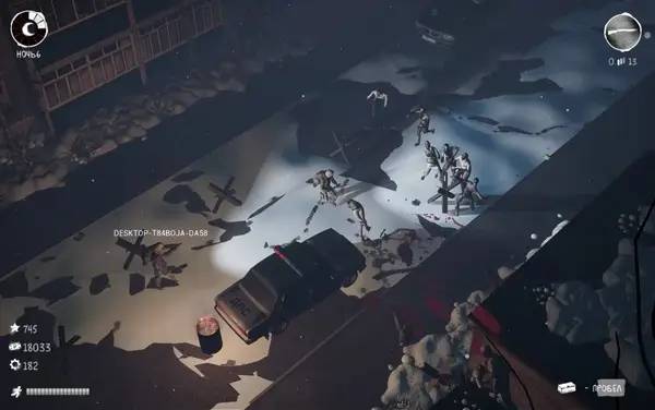 Сцена из внутреннего меню Dead Motherland Zombie Co-op