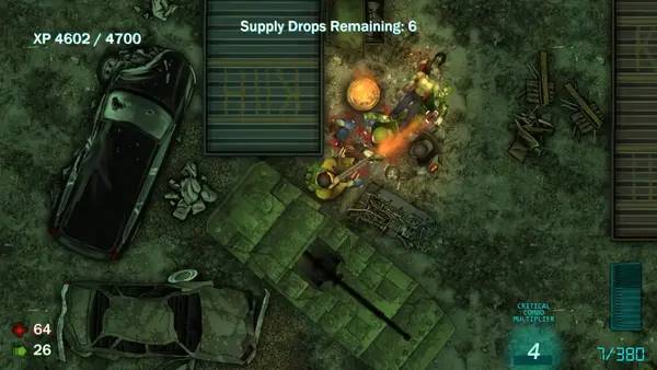 Сцена из внутреннего меню Dead Quest