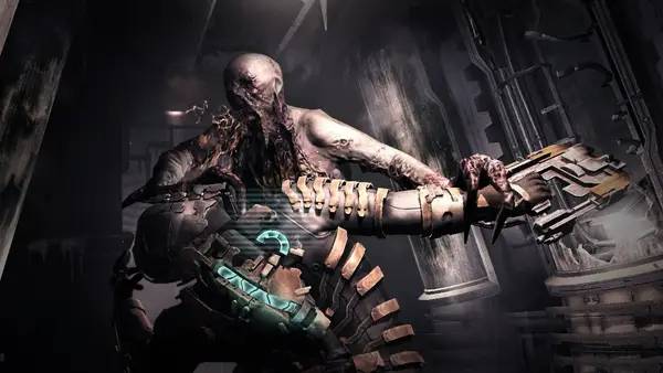 Сцена из внутреннего меню Dead Space 2