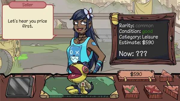 Сцена из внутреннего меню Dealer's Life 2