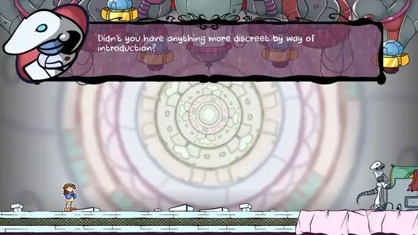 Сцена из внутреннего меню Decline's Drops